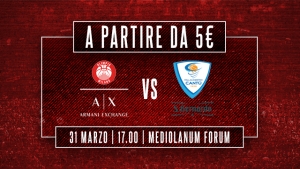 A|X Armani Exchange Olimpia Milano vs Acqua San Bernardo Cantù